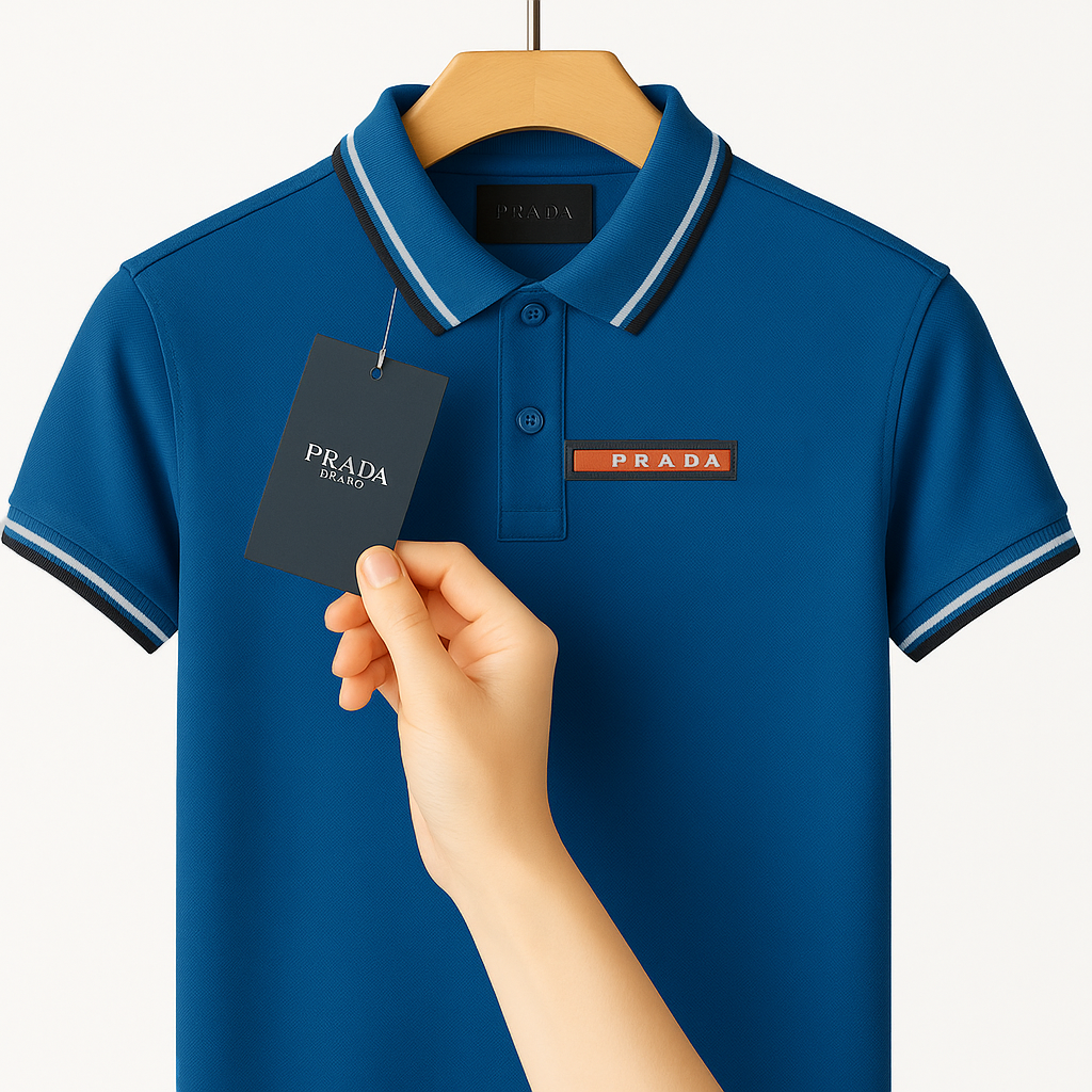 Men’s Premium Striped Collar Polo Shirt Collection – 5 Exclusive Colors| CD-MPP30