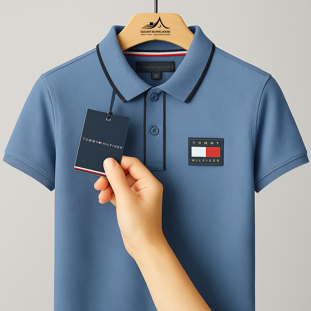 Premium Contrast-Trim Polo T-Shirt – Elevate Your Everyday Style| CD-MPP40