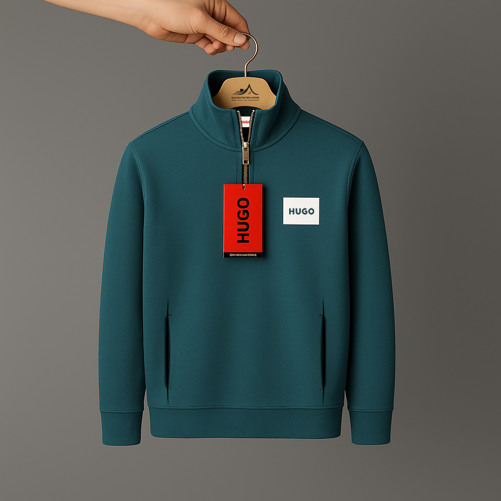 Premium Half-Zip Sweatshirt – Modern Comfort, Effortless Style & Everyday Sophistication| Code-SWP16