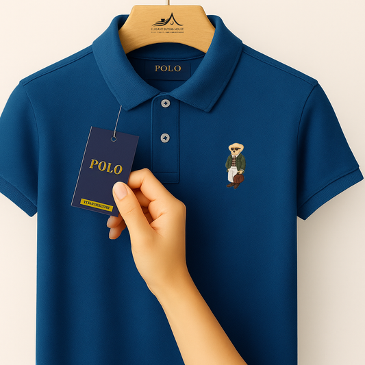 Luxury Polo Bear Collection – 5 Timeless Colors for Effortless Elegance| CD-MPP37