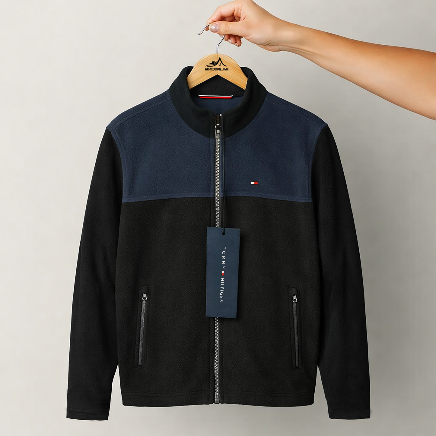 Men’s Premium Fleece Zip-Up Jacket – Warm, Stylish & Everyday Comfort| Code-SWP75