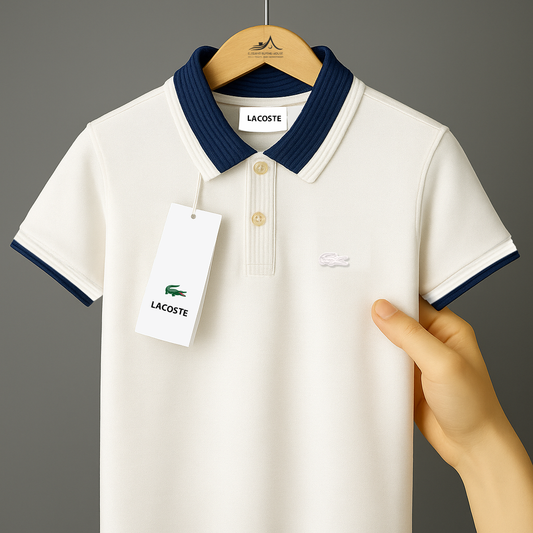 Men’s Premium Contrast Collar Polo Shirt – 4 Color Collection| CD-MPP31