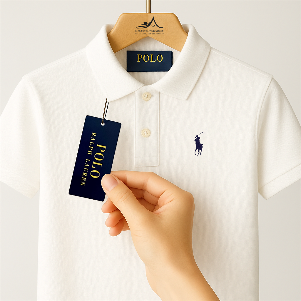 Luxury Cotton Polo Collection – 5 Timeless Colors for Modern Elegance| CD-MPP36