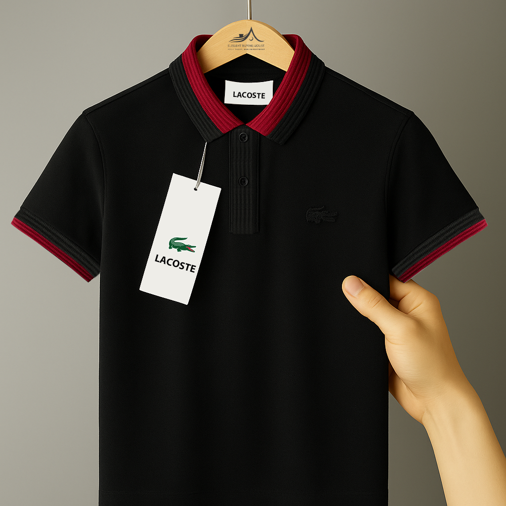 Men’s Premium Contrast Collar Polo Shirt – 4 Color Collection| CD-MPP31