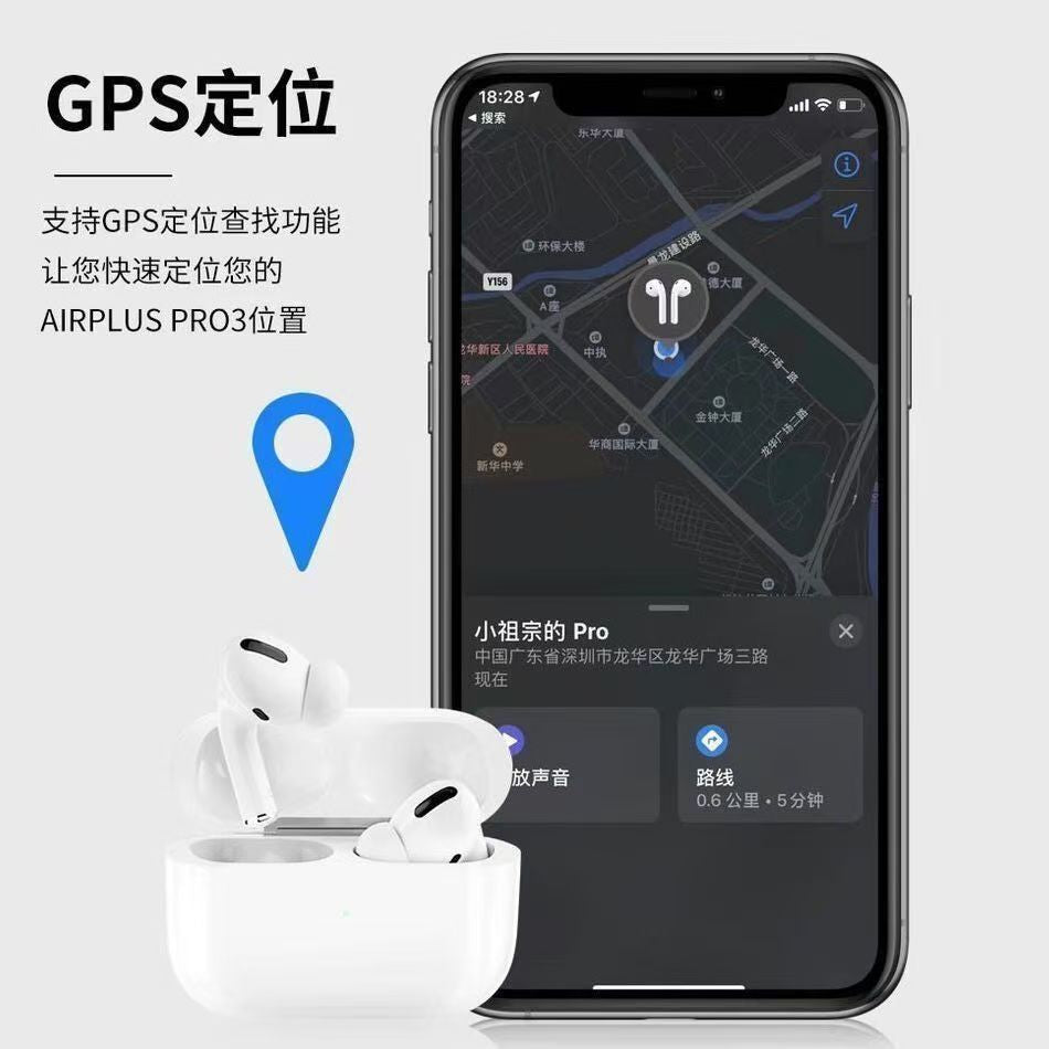 Bluetooth earbuds, 3rd generation, wireless, high-quality sound, light-sensitive noise reduction,long listening, Android and Apple compatible. CD-PC10 (China To Bangladesh Home Delivery)