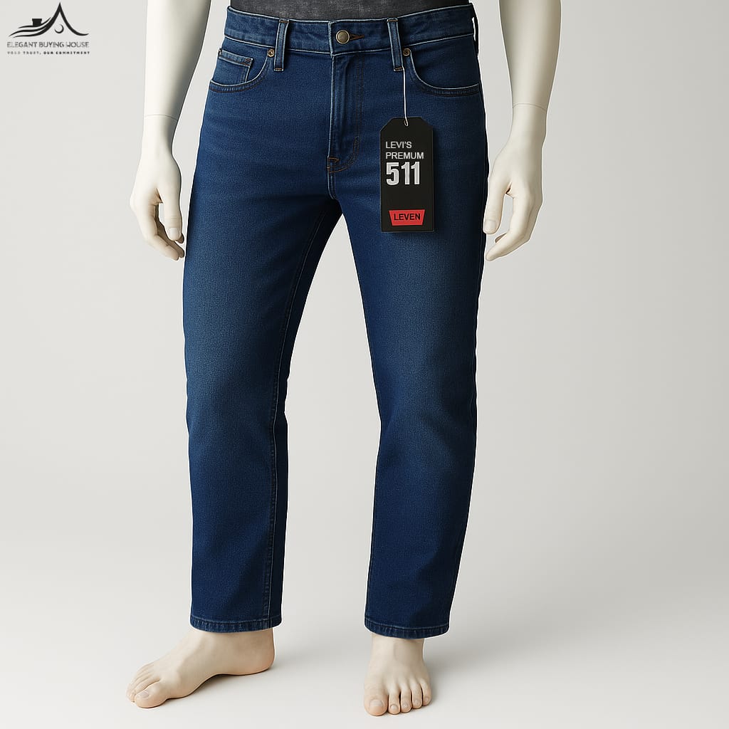 Men’s Premium Slim Fit Stretch Denim – Classic Everyday Comfort| CD-PM7