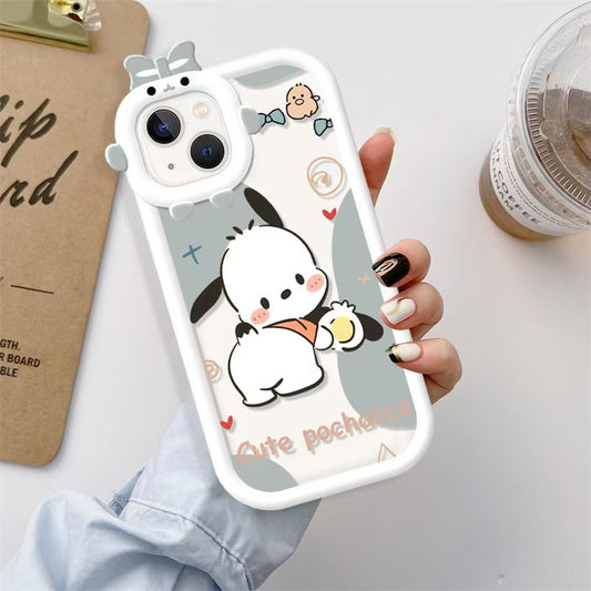 Trendy Winnie the Bear Apple 11 to 16 Pro max Pacha Dog Protective. CD-PC4 (China To Bangladesh Home Delivery)