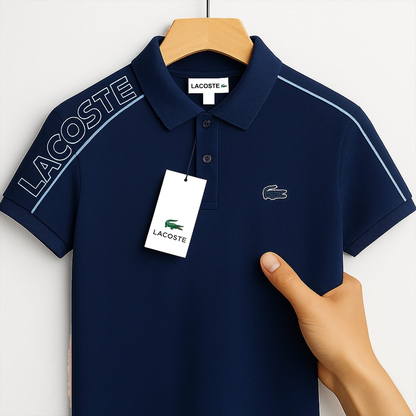 Premium Contrast Line Polo Shirt Collection – Stylish & Modern Comfort| CD-MPP27