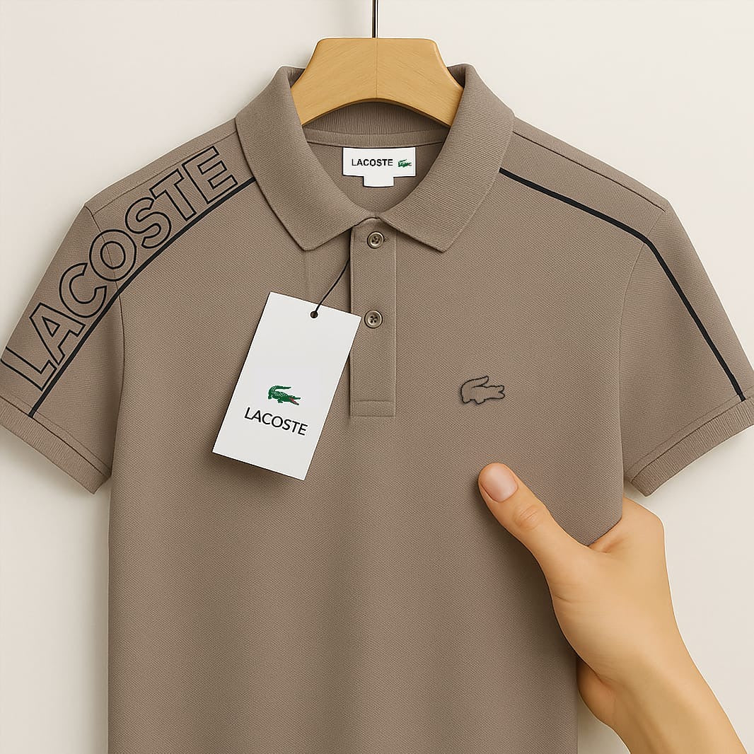 Premium Contrast Line Polo Shirt Collection – Stylish & Modern Comfort| CD-MPP27