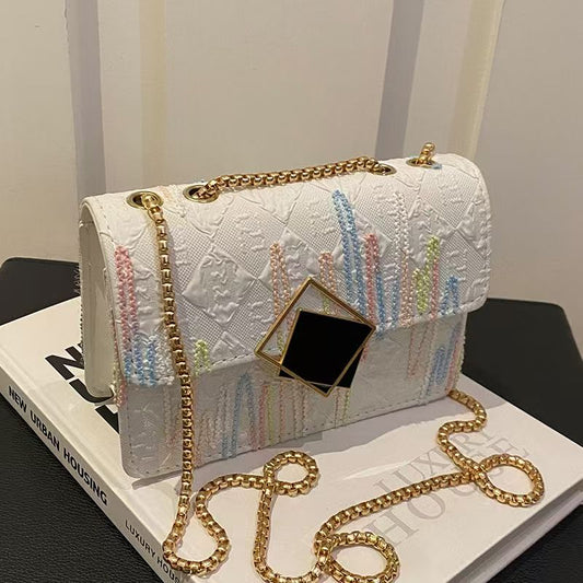 Small bag for women,fashionable and versatile chain shoulder cross-body bag CD-LHB113(China To Bangladesh Home Delivery)