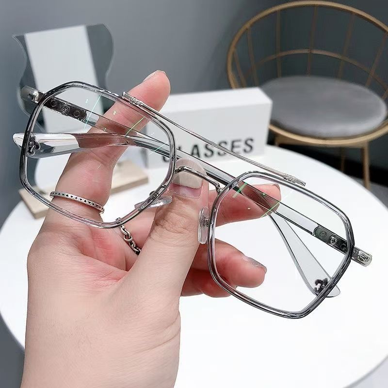 Anti-UV, anti-blue light, automatic color change glasses for men's CD-MF20 (China To Bangladesh Home Delivery)