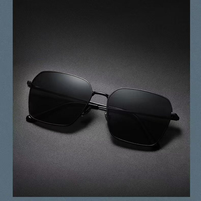 Day and night use,anti-ultraviolet,driving,polarized, fishing, square sunglasses for men's  CD-MF29 (China To Bangladesh Home Delivery)