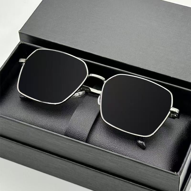 Day and night use,anti-ultraviolet,driving,polarized, fishing, square sunglasses for men's  CD-MF29 (China To Bangladesh Home Delivery)