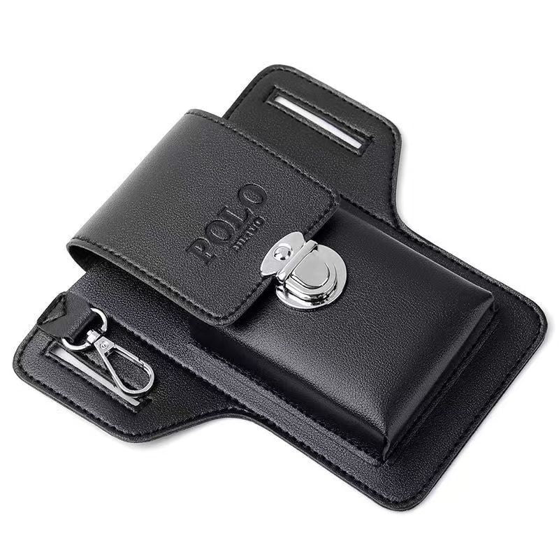 Mobile phone leather case waist bag for men. CD-MF44 (China To Bangladesh Home Delivery)