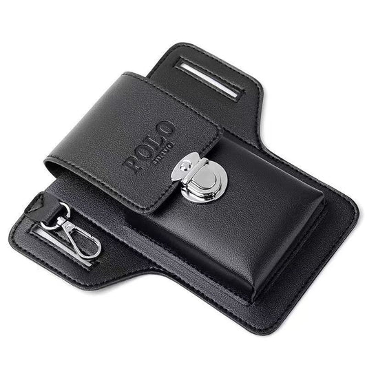 Mobile phone leather case waist bag for men. CD-MF44 (China To Bangladesh Home Delivery)