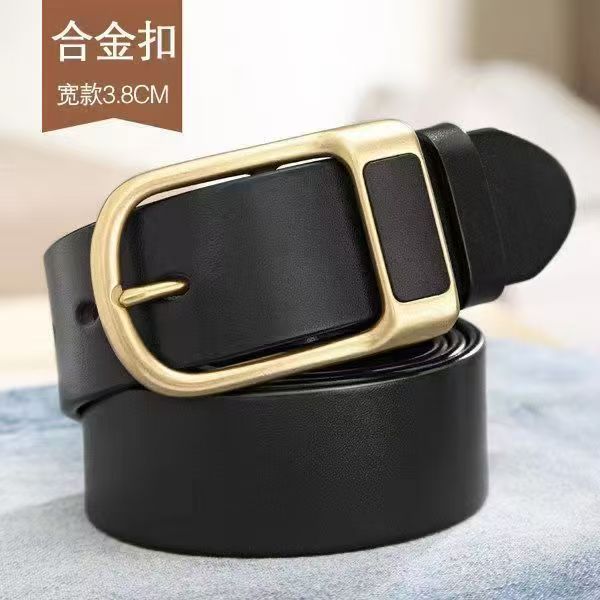 Leather casual trendy men's belt CD-MF46 (China To Bangladesh Home Delivery)