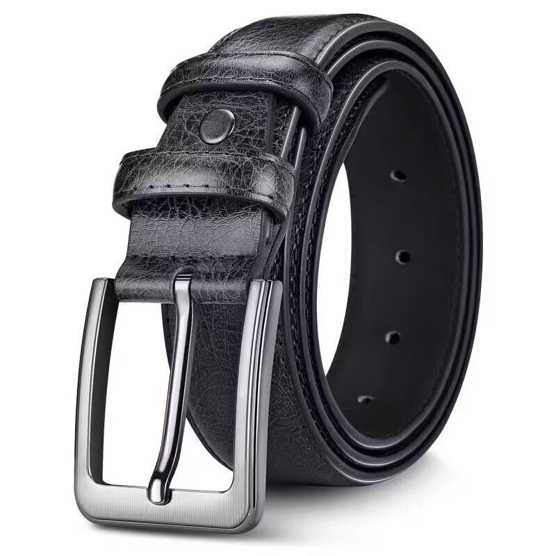 Leather buckle belt for men CD-MF49 (China To Bangladesh Home Delivery)