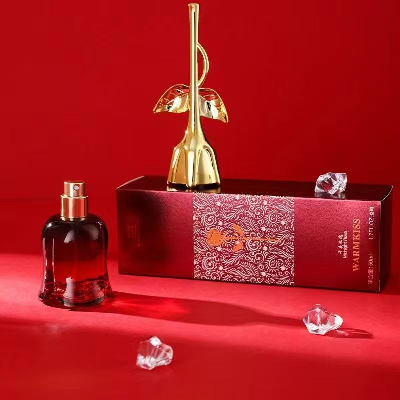 Qixi Festival Valentine's Day Rose Perfume Fresh Light Fragrance 50ml CD-B64 (China To Bangladesh Home Delivery)
