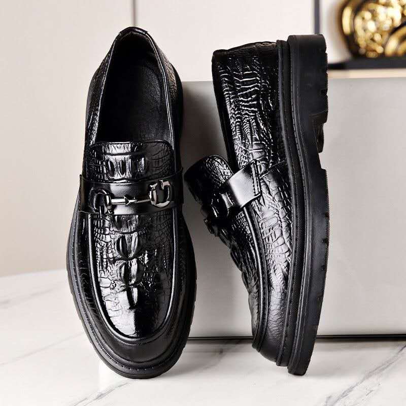 Crocodile men's business casual leather shoes. CD-SN267 (China To Bangladesh Home Delivery)
