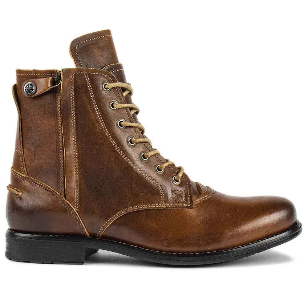 Men's leather Military Boots. CD-SN293 (China To Bangladesh Home Delivery)