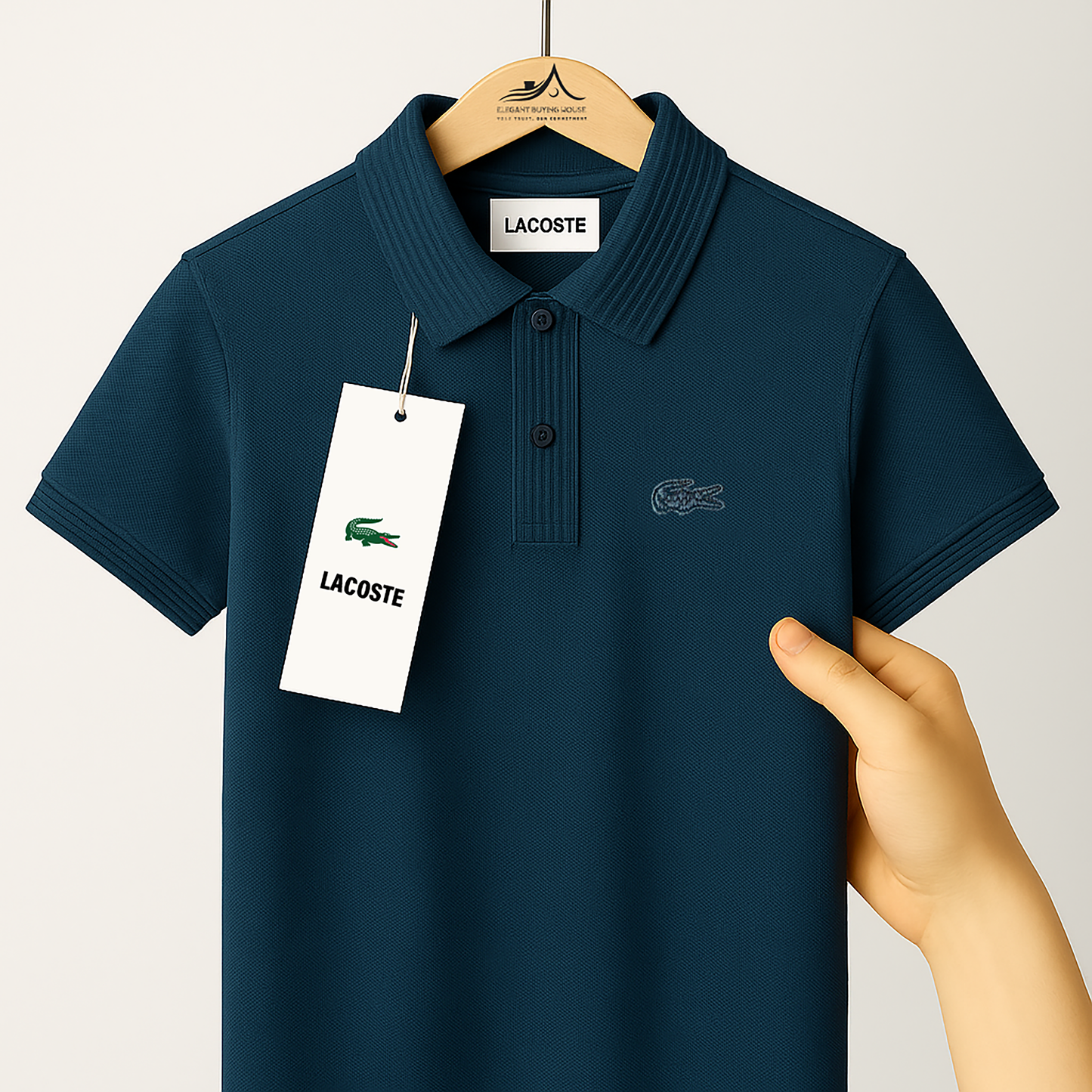 Men’s Premium Solid Color Polo Collection – Classic Comfort, Modern Style| CD-MPP33