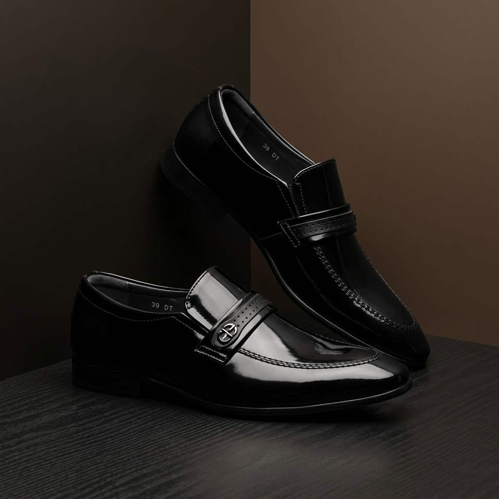 Classic Glossy Formal Slip-On Shoes| CD-MFS5