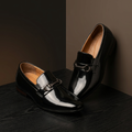 Refined Classic Metal Accent Formal Loafers| CD-MFS6