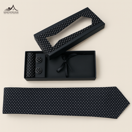 Luxury Tie & Cufflink Gift Set – Premium 21 Designs for Every Occasion| CD-T1