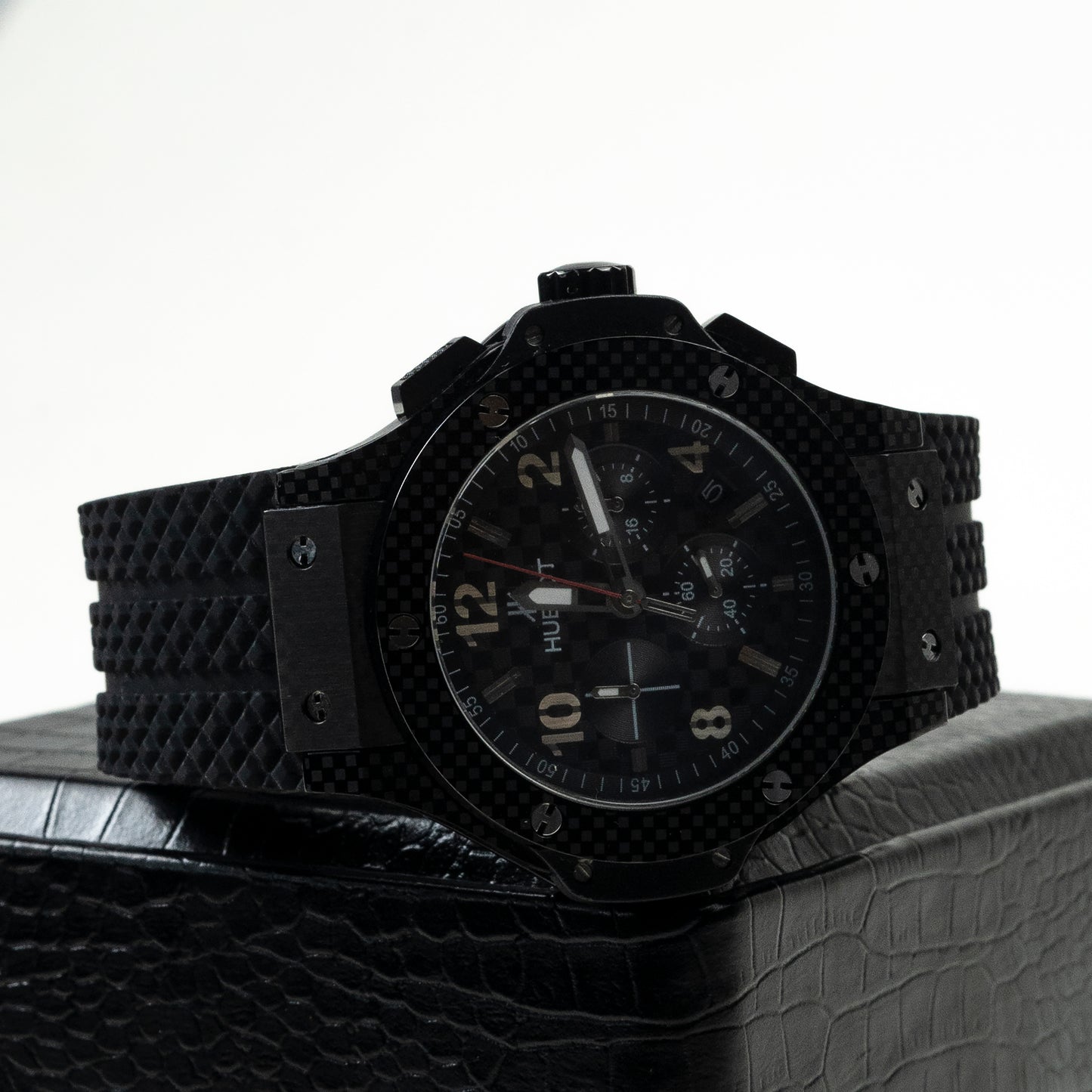 Stealth Carbon Style Chrono Sport Wristwatch  | CD-MAW21