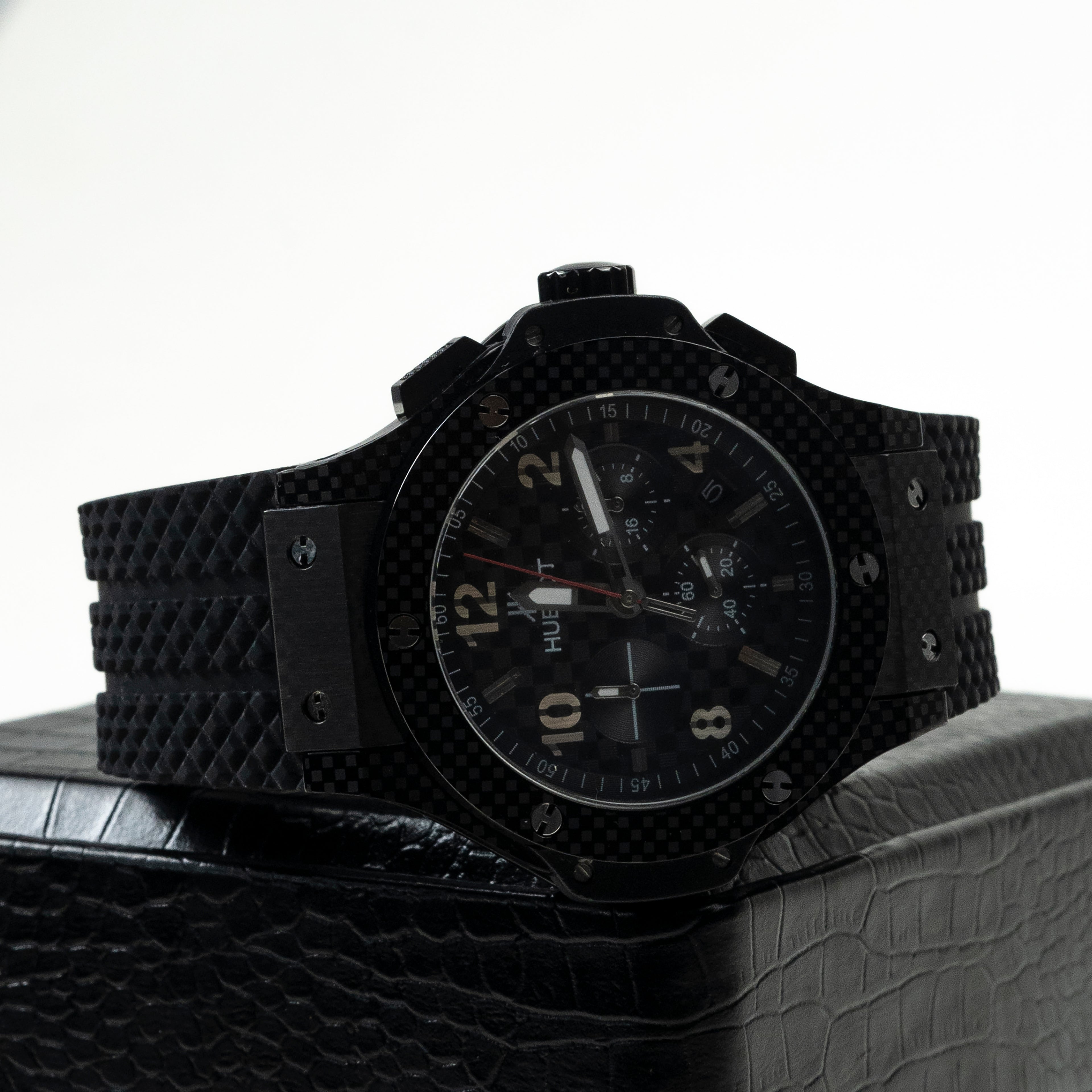Stealth Carbon Style Chrono Sport Wristwatch  | CD-MAW21