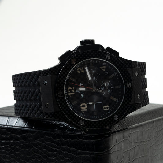 Stealth Carbon Style Chrono Sport Wristwatch  | CD-MAW21