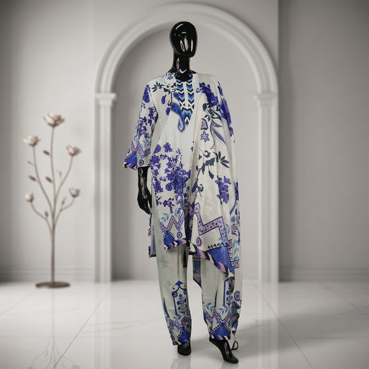 Chic Botanical Print Three Piece Set | CD-WD16