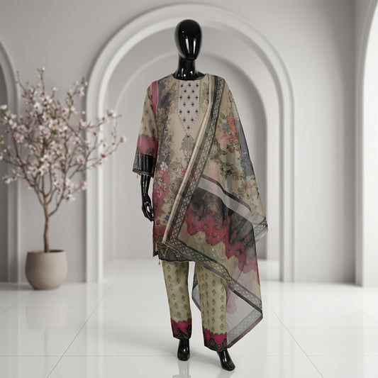 Artistic Floral Three Piece Set | CD-WD26