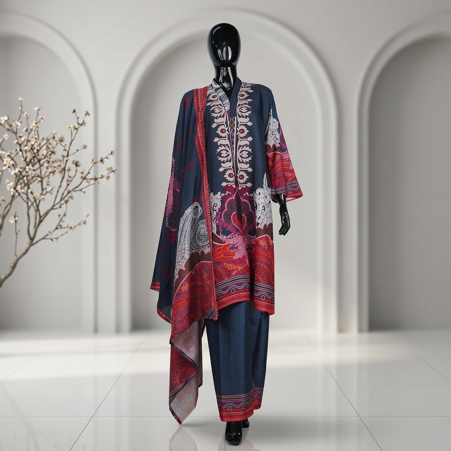 Ethnic Fusion Three Piece Set | CD-WD14