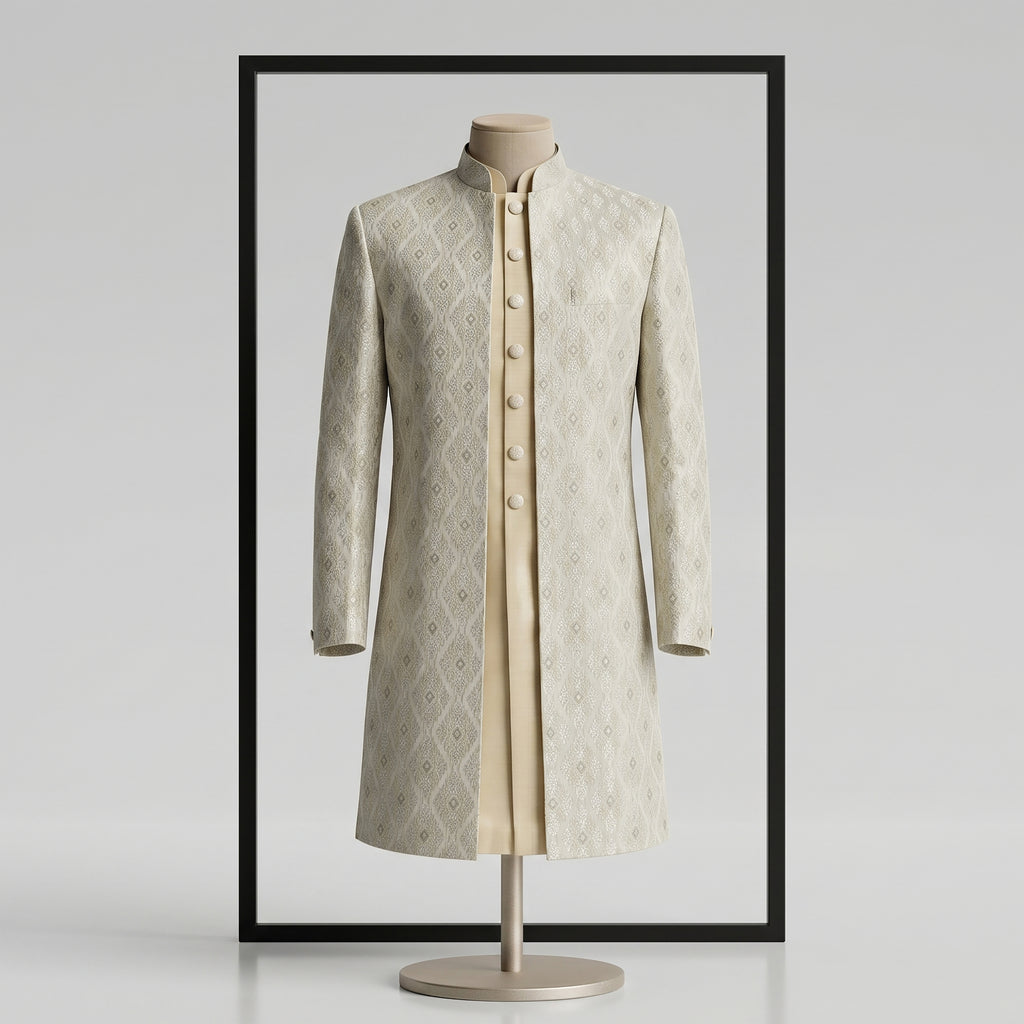 Classic Embroidered Sherwani for Wedding & Royal Occasion Wear | CD-WWS3