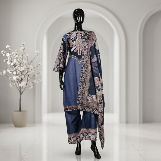 Classic Ornate Print Three Piece Set | CD-WD12