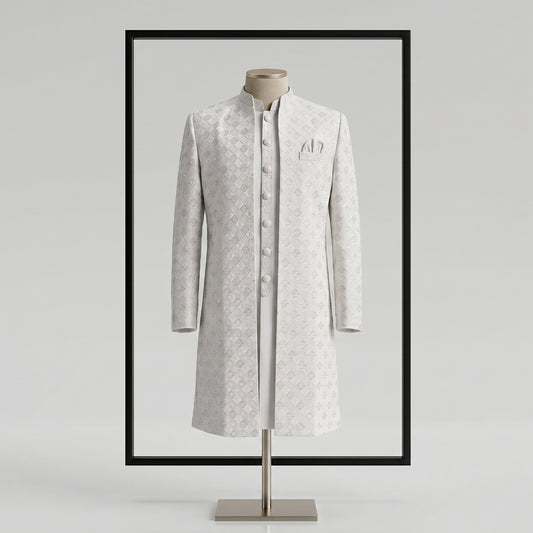 Classic Embroidered Sherwani for Wedding & Royal Occasion Wear | CD-WWS6