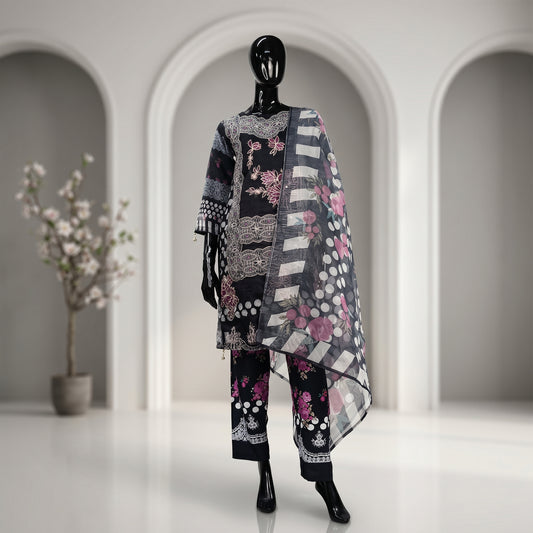 Chic Floral Fusion Three Piece Set | CD-WD5