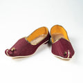Men’s Classic Embroidered Nagra Slip-On Traditional Shoes | CD-WRS1
