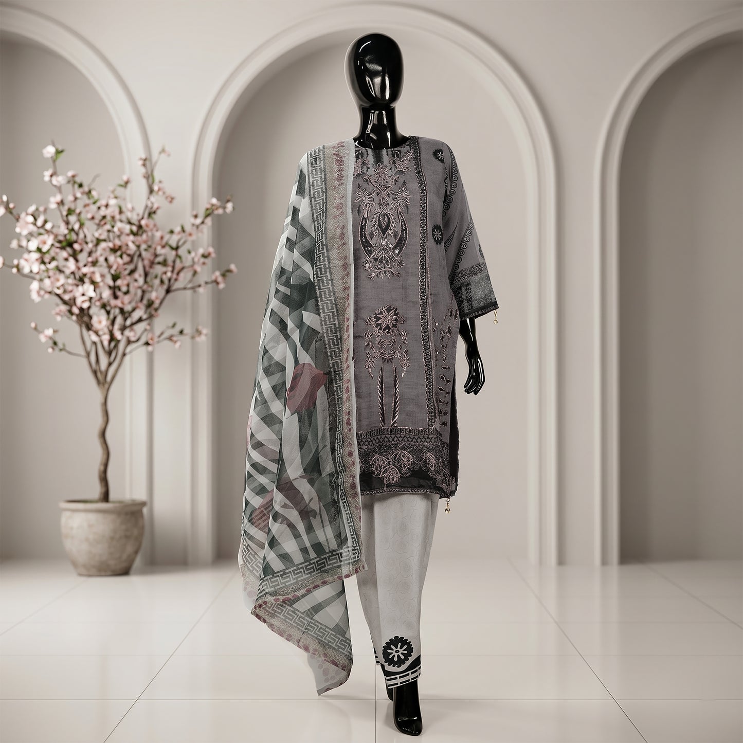 Ethnic Fusion Three Piece Set | CD-WD15