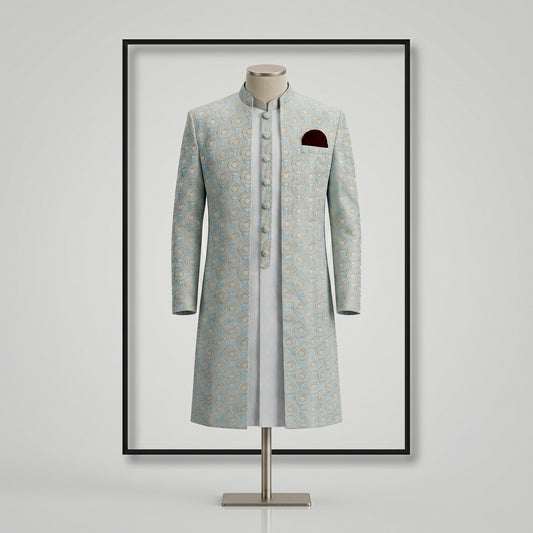 Classic Embroidered Sherwani for Wedding & Royal Occasion Wear | CD-WWS1