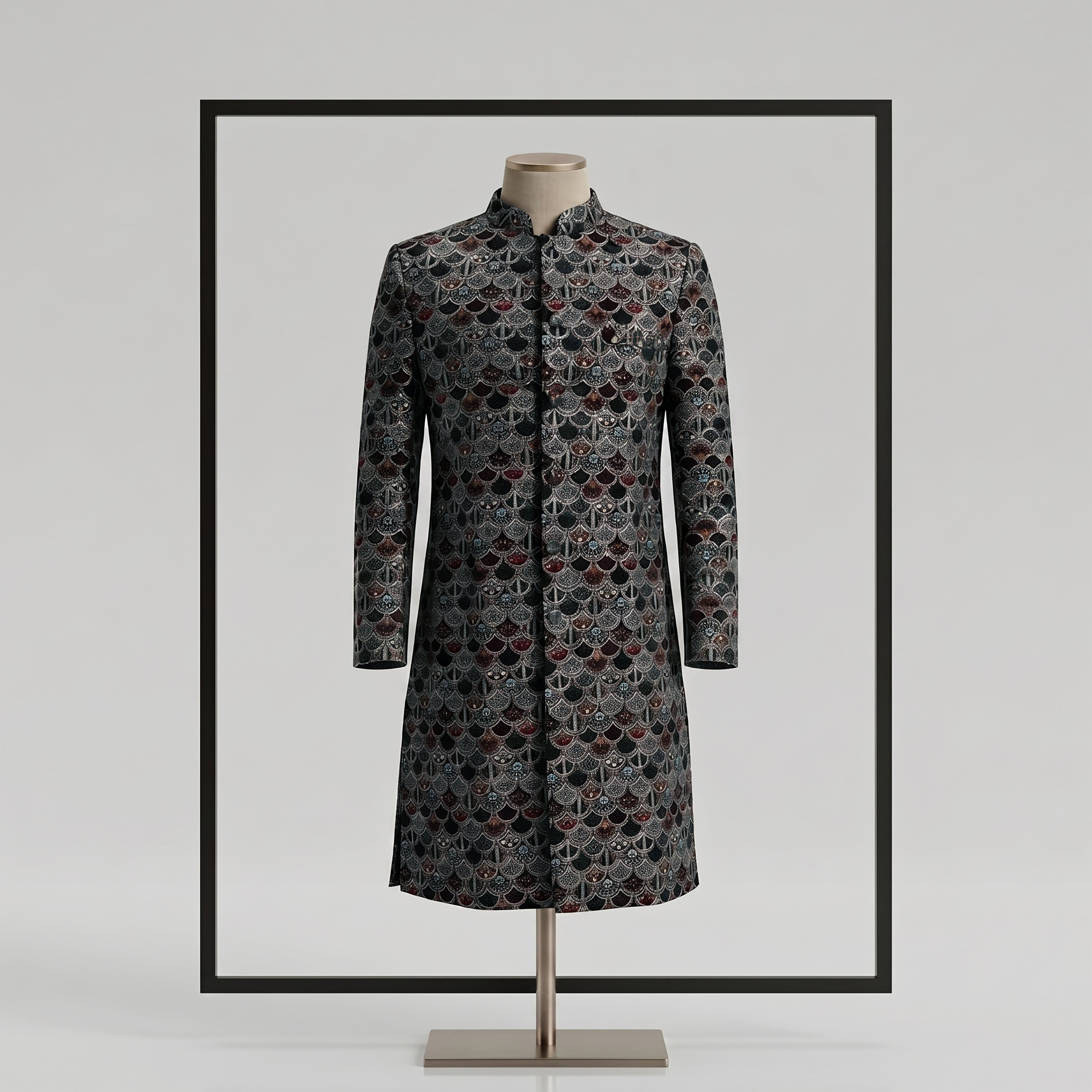 Classic Embroidered Sherwani for Wedding & Royal Occasion Wear | CD-WWS8