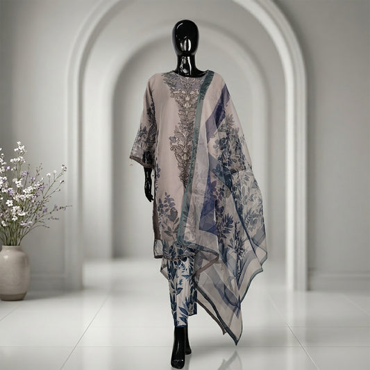 Minimal Floral Elegance Three Piece Set | CD-WD11