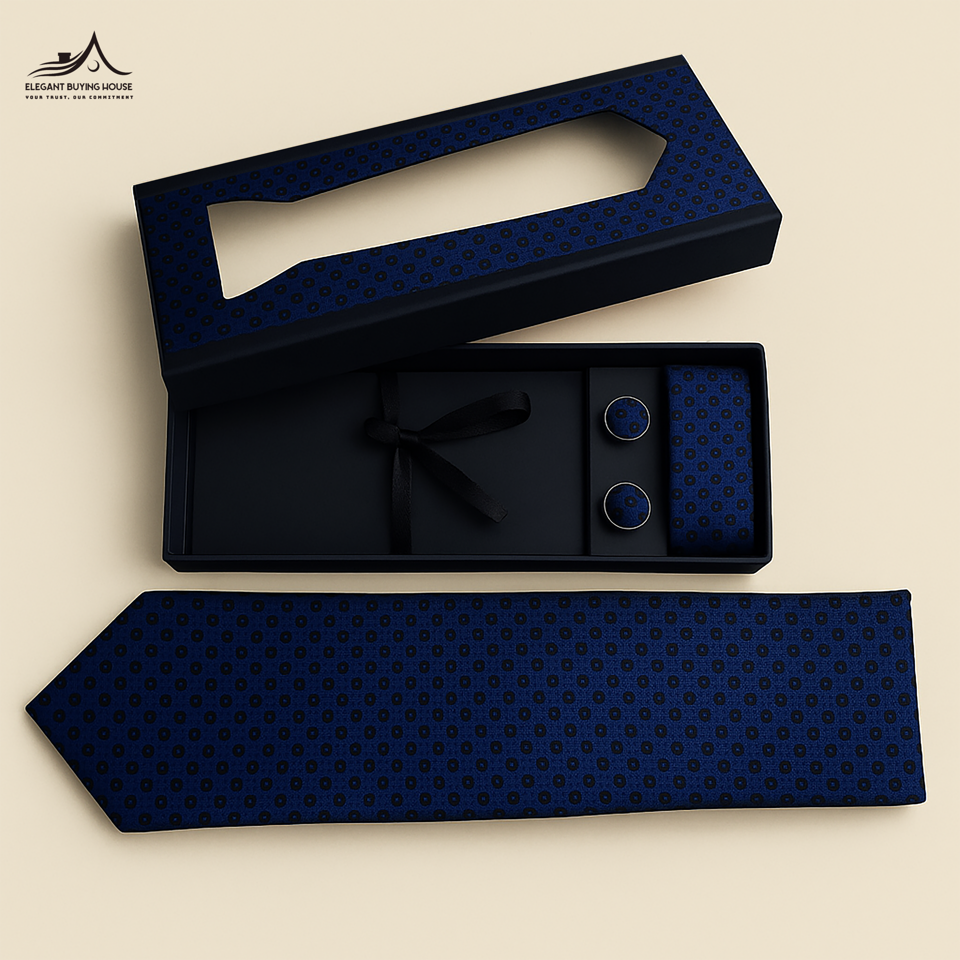 বিলাসবহুল টাই এবং কাফলিঙ্ক উপহার সেট - প্রতিটি অনুষ্ঠানের জন্য প্রিমিয়াম ২১ ডিজাইন | CD-T1