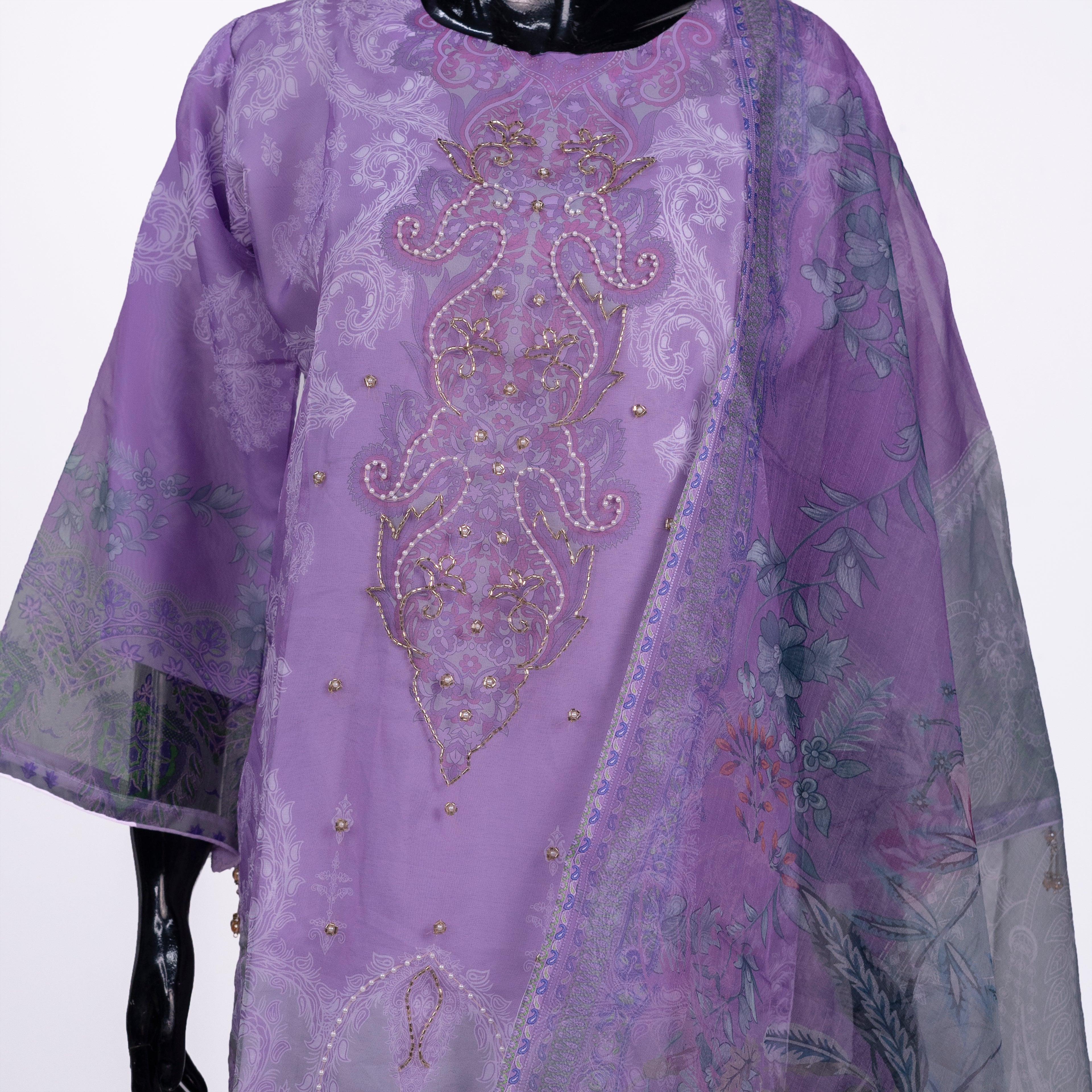 Elegant Floral Fusion Three Piece Set | CD-WD20