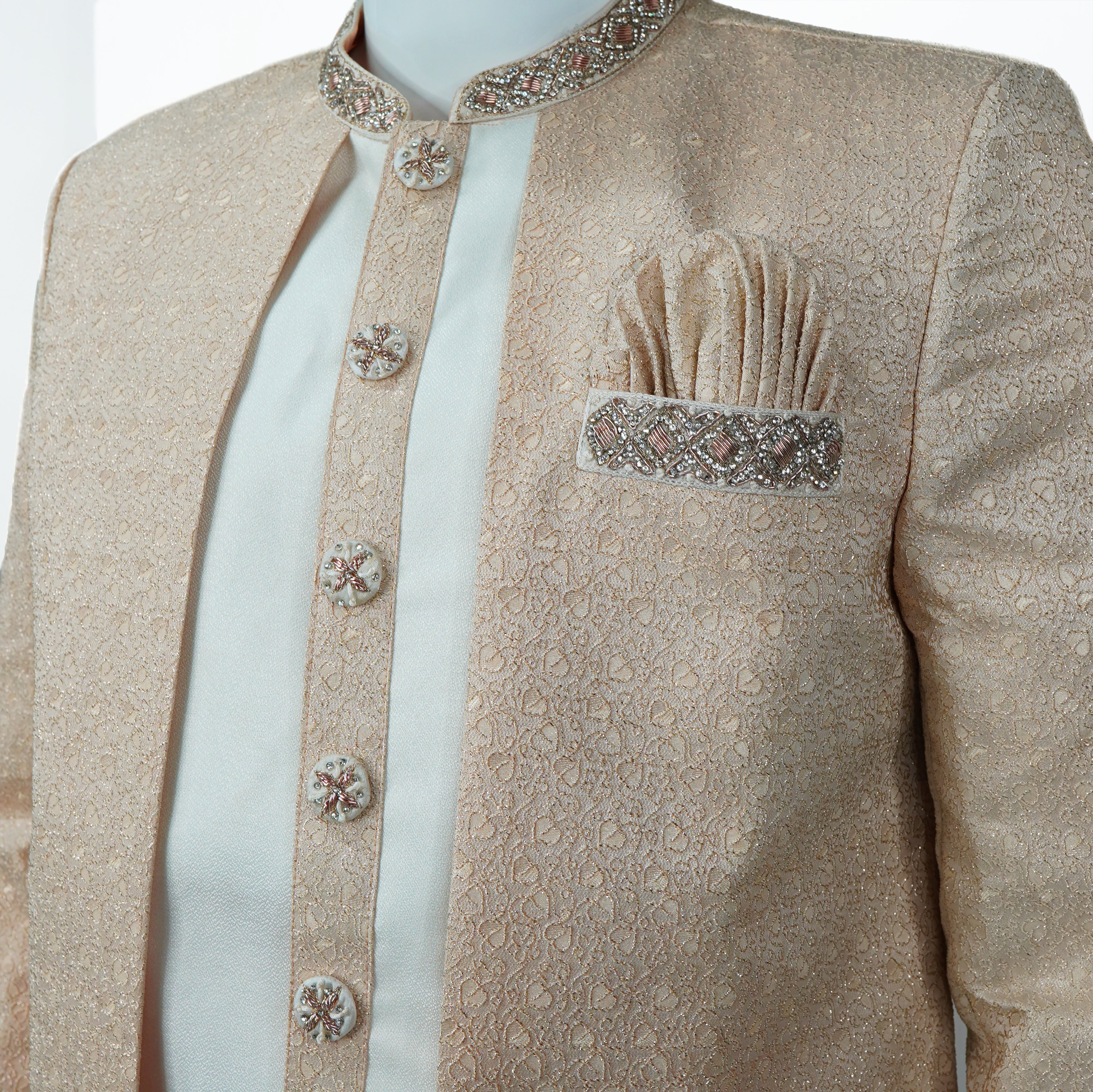 Classic Embroidered Sherwani for Wedding & Royal Occasion Wear | CD-WWS4