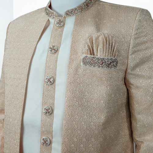 Classic Embroidered Sherwani for Wedding & Royal Occasion Wear | CD-WWS4