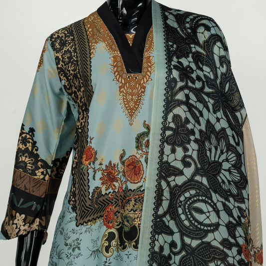 Artistic Printed Three Piece Set | CD-WD6