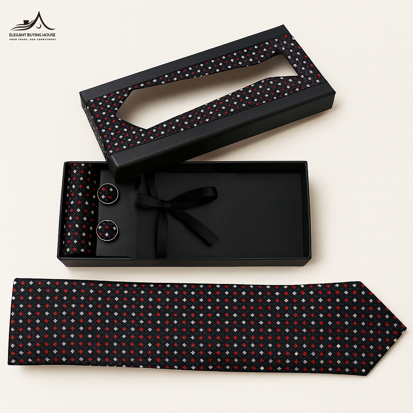 Luxury Tie & Cufflink Gift Set – Premium 21 Designs for Every Occasion| CD-T1