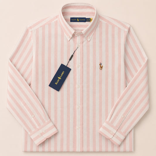 Men’s Premium Stripe Formal Shirt | All-Season Essential| CD-FM44